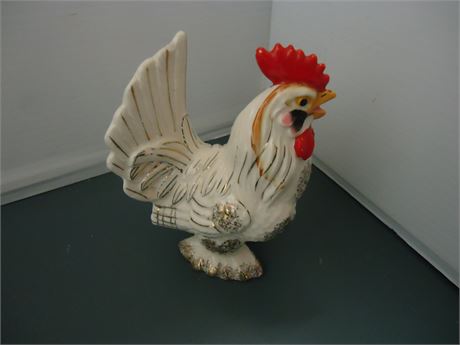 Vintage Made In Japan Rooster Statue