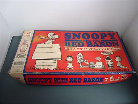 Snoopy And The Red Baron Skill And Action Game