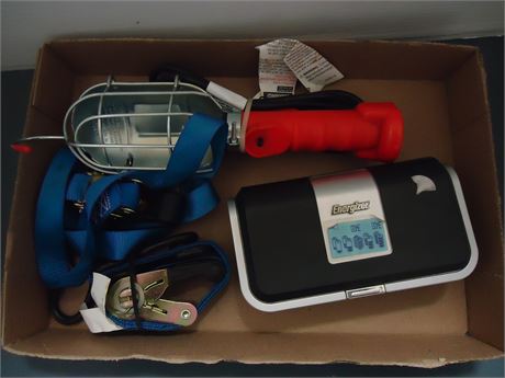 Work Light & Battery Charger & Strap