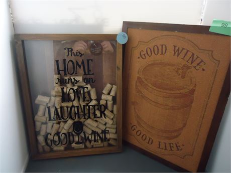 Wood Framed Wall Hanger