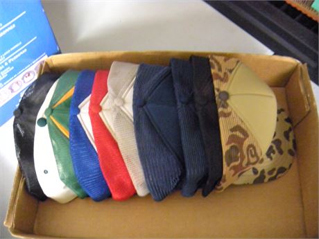 Lot Of Various Baseball Hats