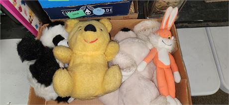 Lot Of Vintage Plush Toys