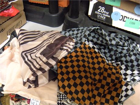 Lot Of Scarves