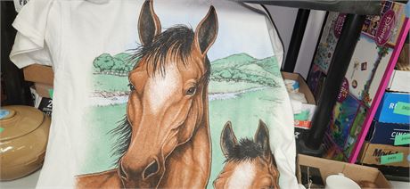 Horse T-Shirt. One Size Fits All.