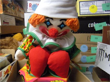 Ringling Bros, & Barnum & Bailey Circus Clown Plush Toy
