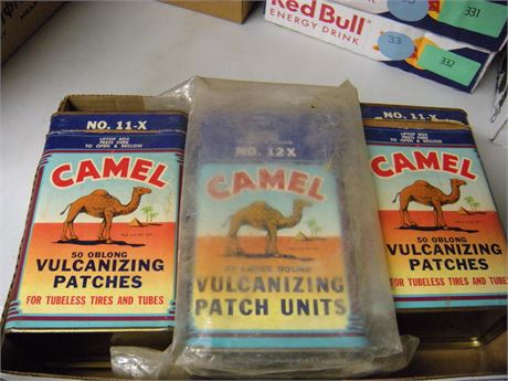 Camel Oblong Vulcanized Patches