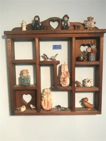 Wall Shelf & Knick Knacks
