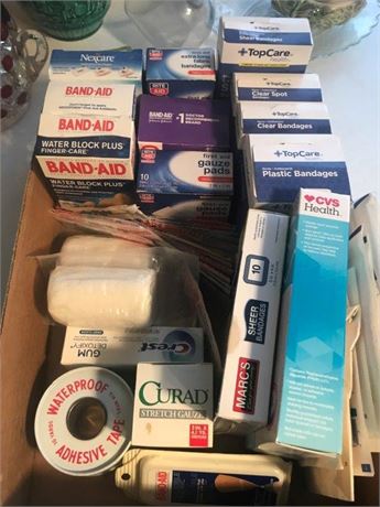 Flat of Band-Aids