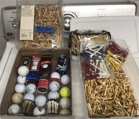 Golf Balls & Tees