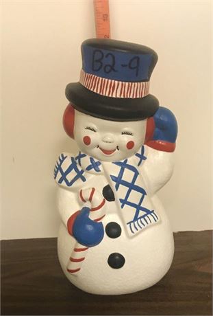 Snowman Pottery