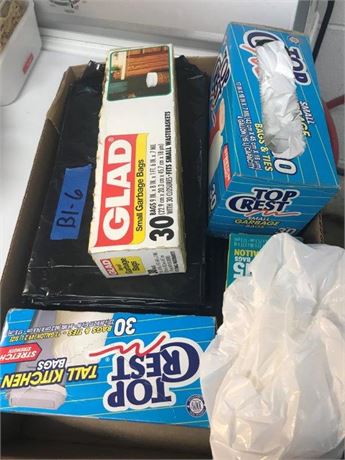 Flat of Garbage Bags