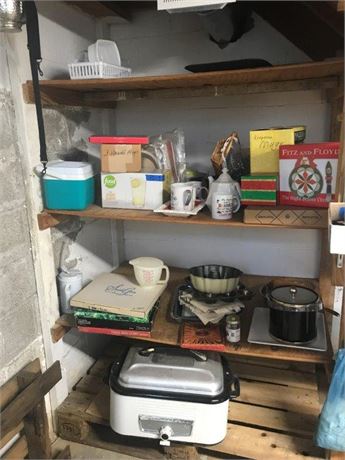 Content of Basement Shelf