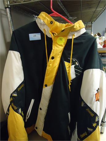 NHL Pittsburgh Penguins Pro Player Coat. Size Large