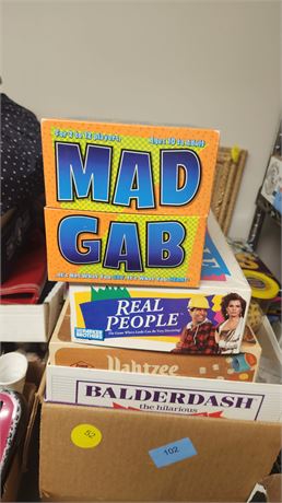 Lot Of Misc.  Board Games & Board Game Pieces