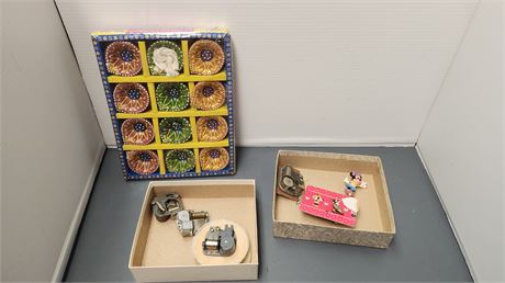 Misc. Music Box Motors & Misc. Items