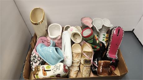 Lot Of Misc. Collectible Boots