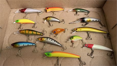 Lot Of Fishing Lures