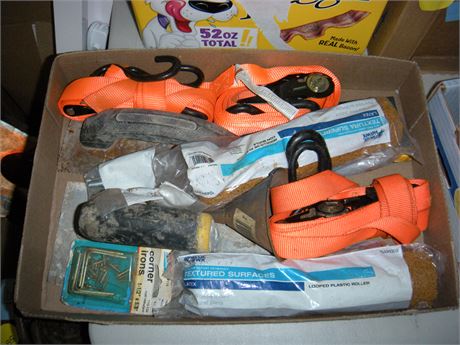 Lot Of Straps &  Misc. Items