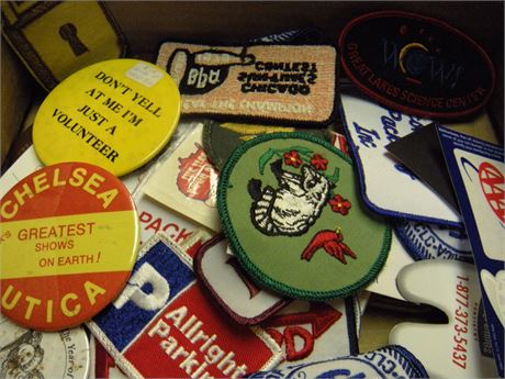 Variety Of Sew On Patches & Misc.