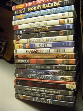Lot Of DVD's