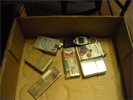 Lot Of Collectible Lighters