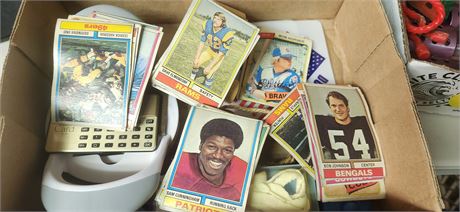 Vintage Football Cards & Misc. Items