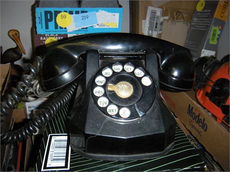 Vintage Automatic Electric Monophone Rotary Telephone