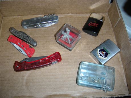 Knives & Lighters & Collectible Figure