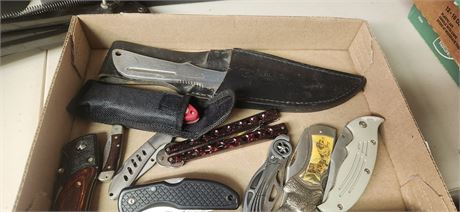 Lot Of Various Knives