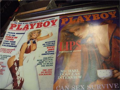 Various Playboy Magazines