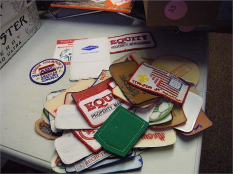 Various Sew On Patches