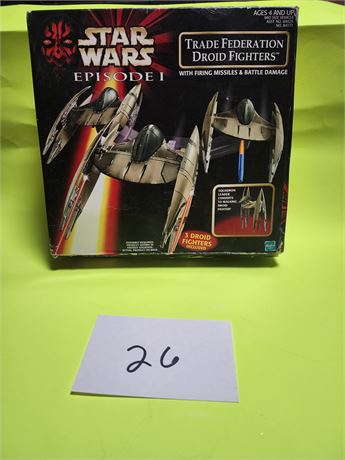 Star Wars Episode 1 Trade Federation Droid Fighters