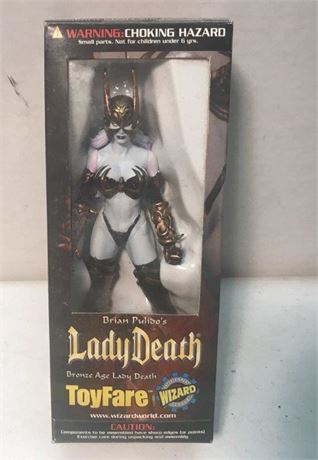 ToyFare 1999 Lady Death Wizard Bronze Age Figure