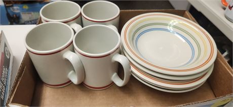 Cups and bowls