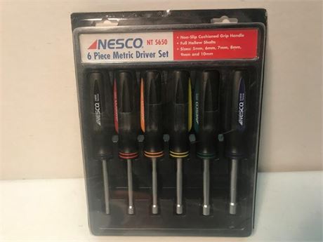 Nesco 6 Piece Metric Driver Set