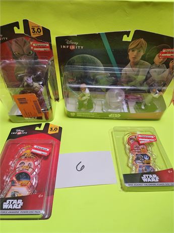 lot of Star Wars Infinity items