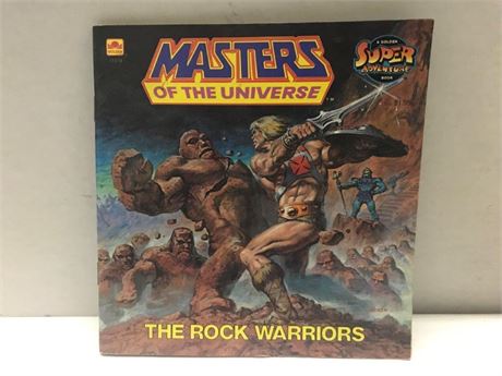 M.O.T.U. Rock Warriors Paperback Golden Book