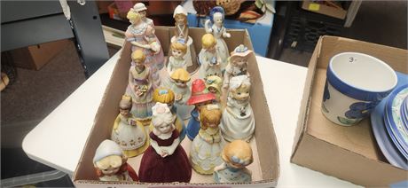 Lot Of Various Glass Bells
