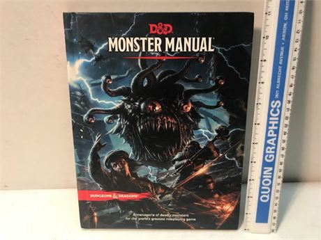 First Printing Sept 2014 Dungeons & Dragons Monster Manual