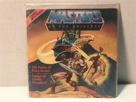1983 M.O.T.U. 2 Book Stories with Record
