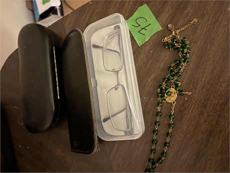 Rosary, Glasses