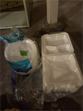 Food Plates, Containers