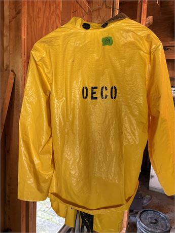 Raincoat and Pants