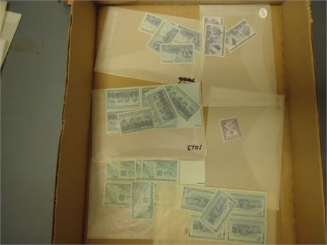 Lot Of Collectible Postage Stamps