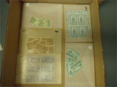 Lot Of Collectible Postage Stamps