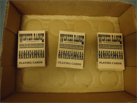 Winter Range Playing Cards