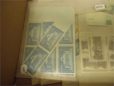 Lot Of Collectible Postage Stamps
