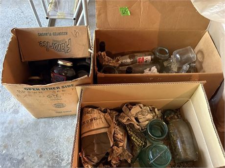 Collectible Bottles and Glass