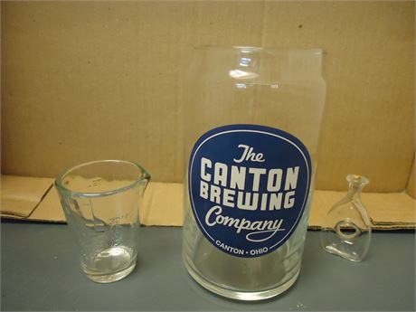 Canton Brewing Jar & Misc. Items
