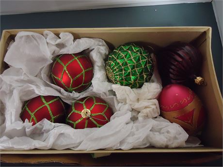 Lot Of Christmas Ornaments